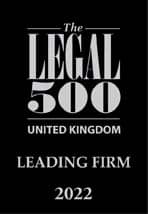 The Legal 500 Leading Firm 2022