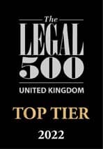 The Legal 500 Top Tier 2022